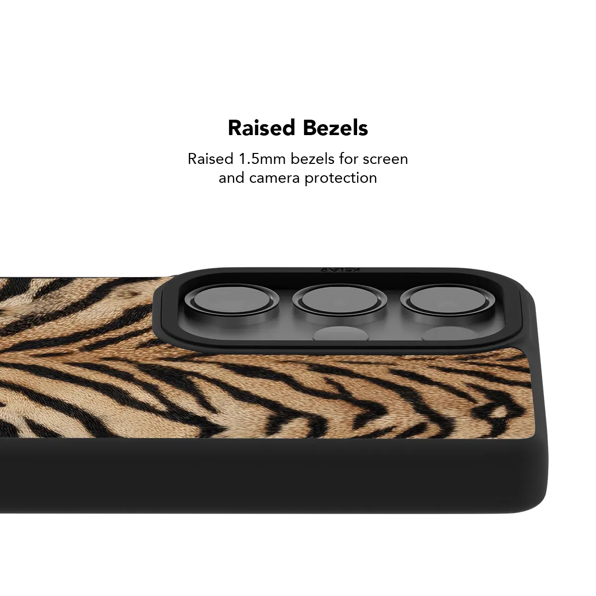 Bengal Glow | Orange Tiger Print Samsung Phone Case
