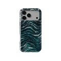Deep Sea Marble iPhone Case by KELAB