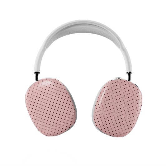 Desert Peony | Pink Polka Dot AirPods Max Case