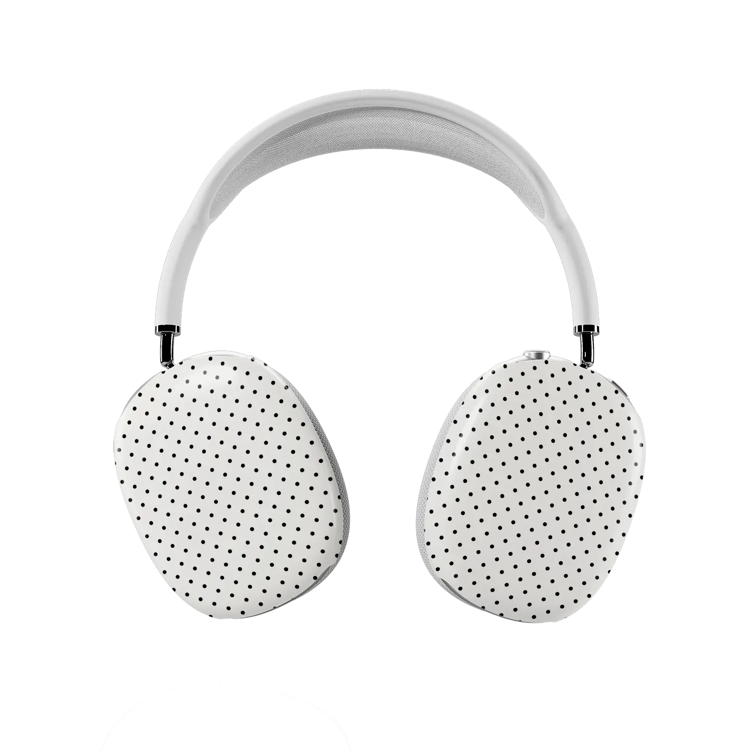 Ivory Ink | White Polka Dot AirPods Max Case