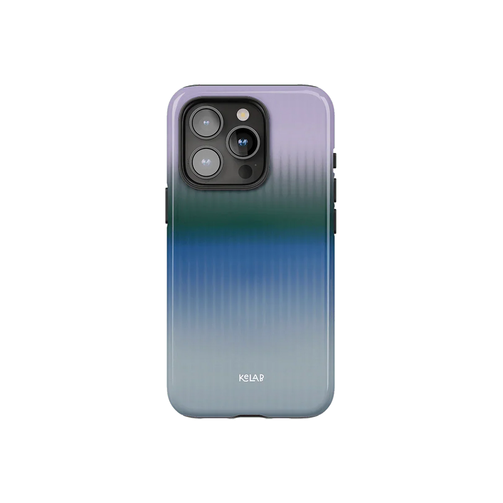 Twilight Cascade | Tinted Veil Series Blue Phone Case - KELAB